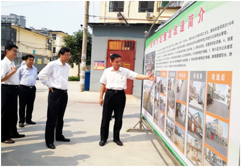 山東省副省長劉強(qiáng)來我市調(diào)研老舊小區(qū)改造工作