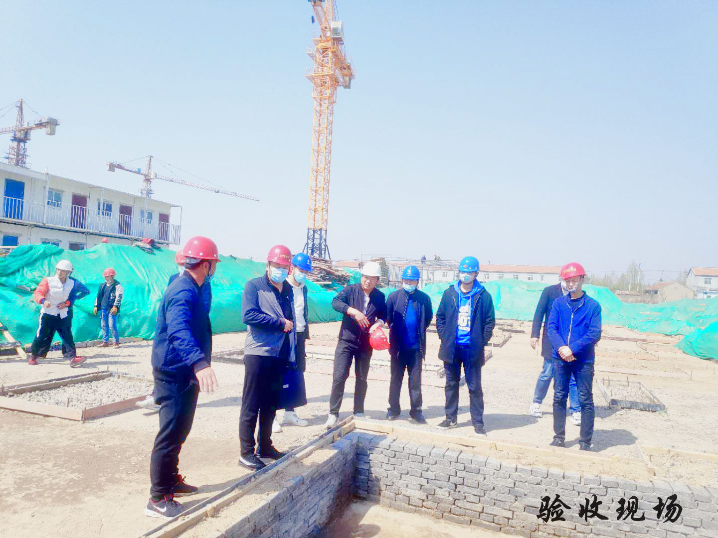 楊安鎮(zhèn) 5 棟樓順利通過基礎(chǔ)驗(yàn)收